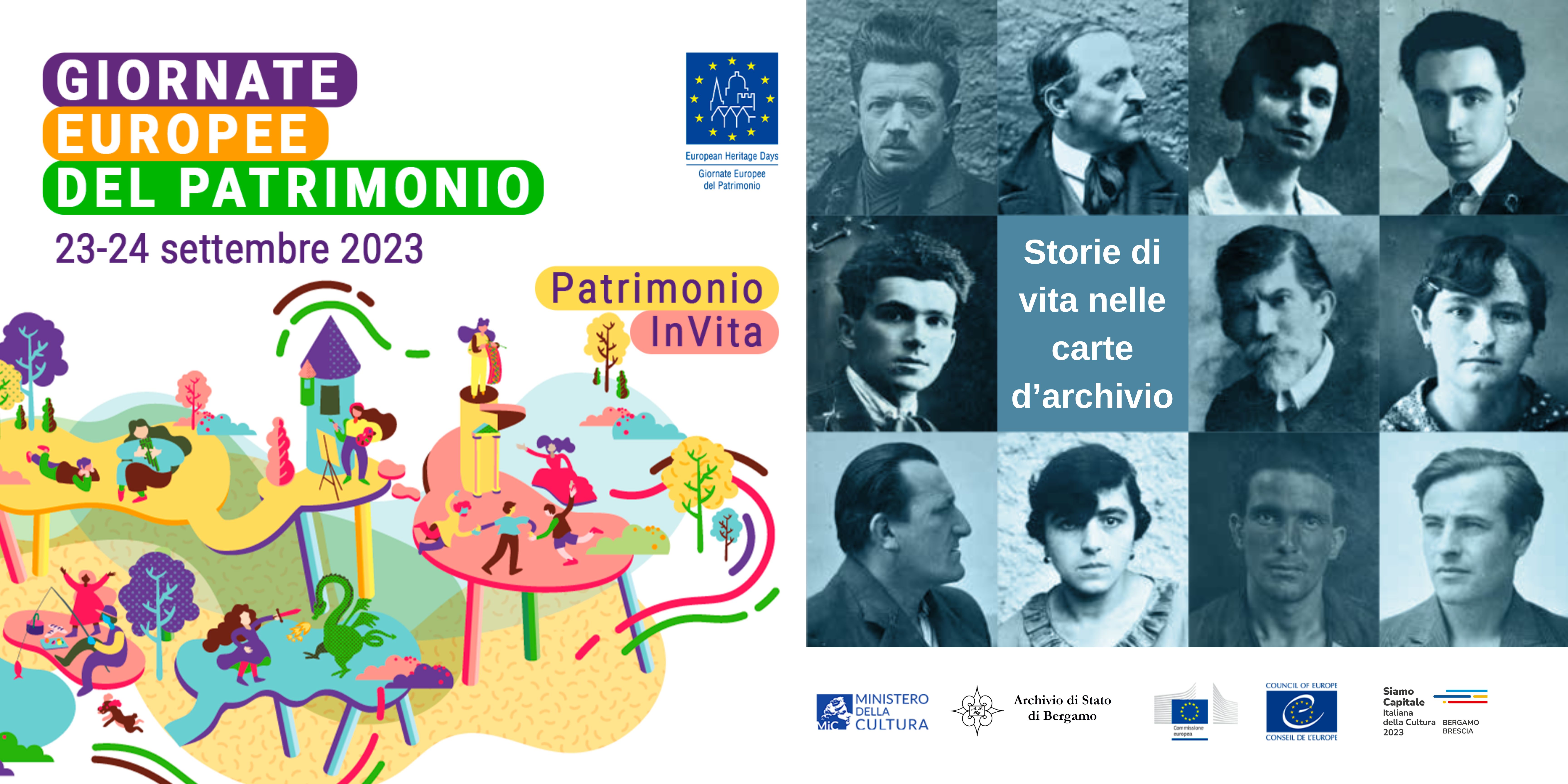 #GEP2023 - ARCHIVIO DI STATO DI BERGAMO - Storie di vita nelle carte d'archivio